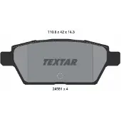 Textar 2458102 Remblokken