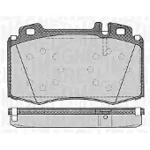 MAGNETI MARELLI Remblokkenset, schijfrem 363916060320