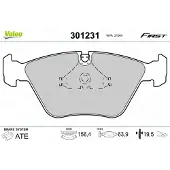 Valeo 301231 Remblokken