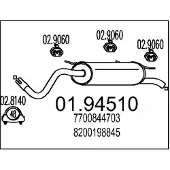 MTS Einddemper 01.94510