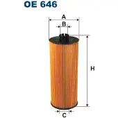 FILTRON OE 646 Oliefilter