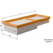 MAHLE ORIGINAL LX 1137/S Luchtfilter