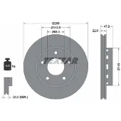 Textar Remschijf 92174205 achter, geventileerd, sterk gecarboniseerd, 1 Stuk