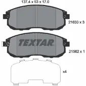 Textar Remblokkenset, schijfrem 2163301