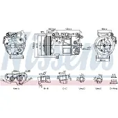 Nissens Airco-compressor 891141