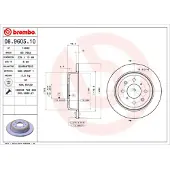 Brembo Remschijf 08.9605.10