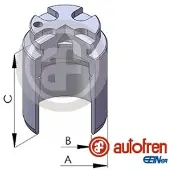 AUTOFREN SEINSA D025629 Zuiger, remklauw