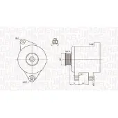 MAGNETI MARELLI Dynamo / Alternator 063732017010
