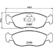 Hella 8DB 355 008-291 Remblokken