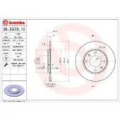 Brembo Remschijf 08.5573.10