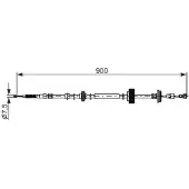 Bosch 1 987 482 793 Handremkabel