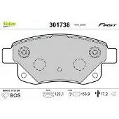 Valeo 301738 Remblokken