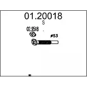 MTS Uitlaatpijp 01.20018