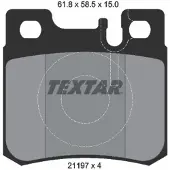 Textar Remblokset 2119701, achter