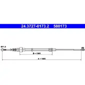 Ate Handremkabel 24.3727-0173.2 ATE voor o.a. AUDI, SEAT, SKODA, VOLKSWAGEN