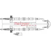 METZGER 11.5861 Handremkabel