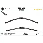 SWF Ruitenwisserset 119399 voor o.a. OPEL