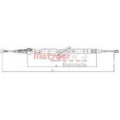 METZGER Kabel, parkeerrem 10.7506