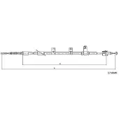 METZGER 17.6049 Handremkabel