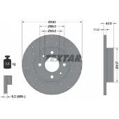 Textar Remschijf 92316003