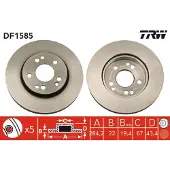 TRW DF1585 Remschijf