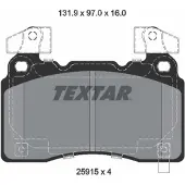 Textar Remblokkenset, schijfrem 2591503
