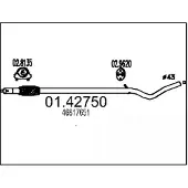 MTS 01.42750 Voorpijp