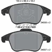 Textar Remblokkenset, schijfrem 2455801
