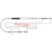 METZGER Trekkabel, parkeerrem 10.7537