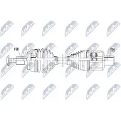 NTY Aandrijfas NPW-ME-180