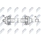 NTY NPW-BM-226 Aandrijfas