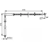 Bosch Remleiding 1 987 481 A64