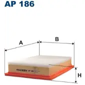 FILTRON AP 186 Luchtfilter
