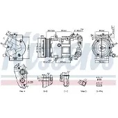 Nissens Airco-compressor 891109