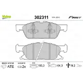 Valeo 302311 Remblokken