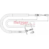 METZGER Trekkabel, parkeerrem 10.9876
