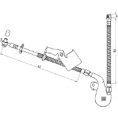 METZGER 4110808 Remslang