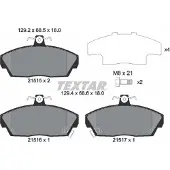 Textar Remblokset 2151503, voor