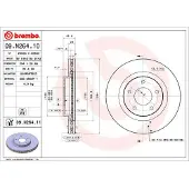 Brembo 09.N264.11 Remschijf