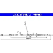 Ate 24.3727-0683.2 Handremkabel