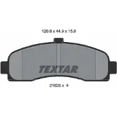 Textar 2162601 Remblokken