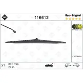 SWF Ruitenwisser 116612 voor o.a. HONDA, MERCEDES-BENZ, OPEL, SAAB, VOLKSWAGEN
