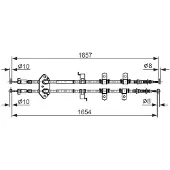 Bosch Trekkabel, parkeerrem 1 987 482 896