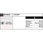 DELCO REMY DC72250 Remklauw
