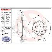 Brembo 09.C315.11 Remschijf