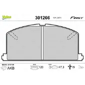 Valeo 301266 Remblokken