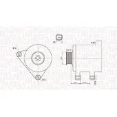 MAGNETI MARELLI 063731741010 Dynamo / Alternator