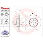 Brembo Remschijf 09.5134.10