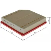 Bosch F 026 400 632 Luchtfilter