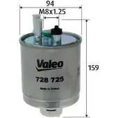 Valeo Brandstoffilter 728725